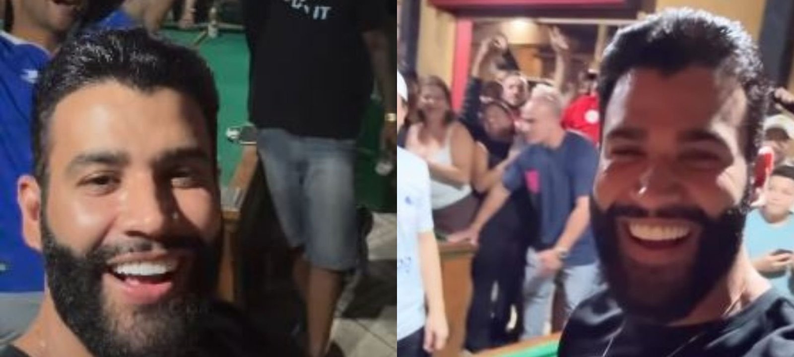Gusttavo Lima faz aparição surpresa em bar lotado de Goiânia - Imagem do artigo