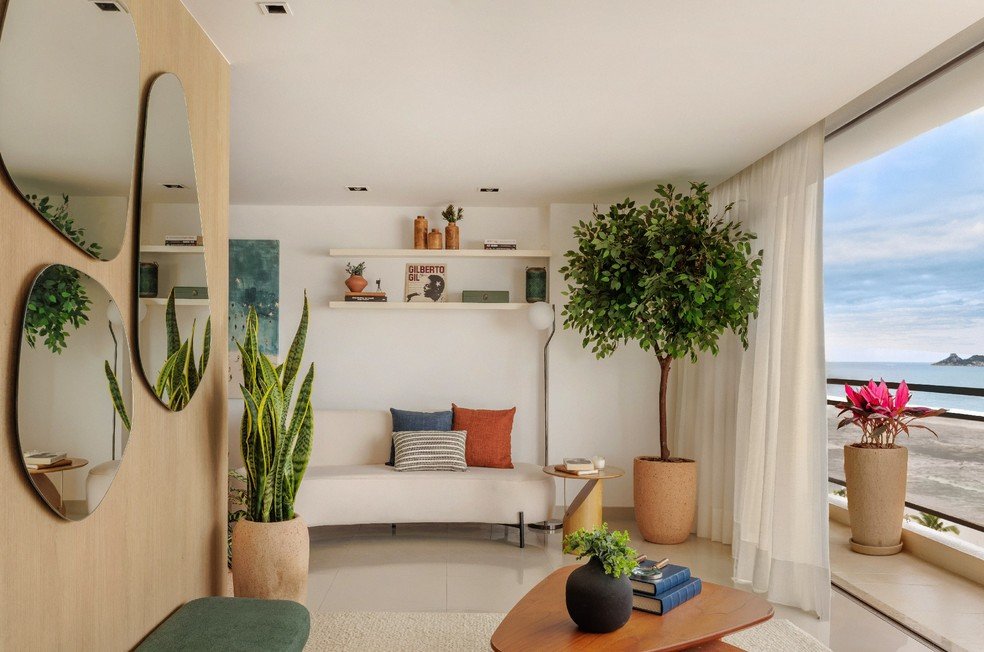 Daniel Rangel exibe apartamento de 106 m² com vista para o mar após reforma no Rio - Imagem do artigo original