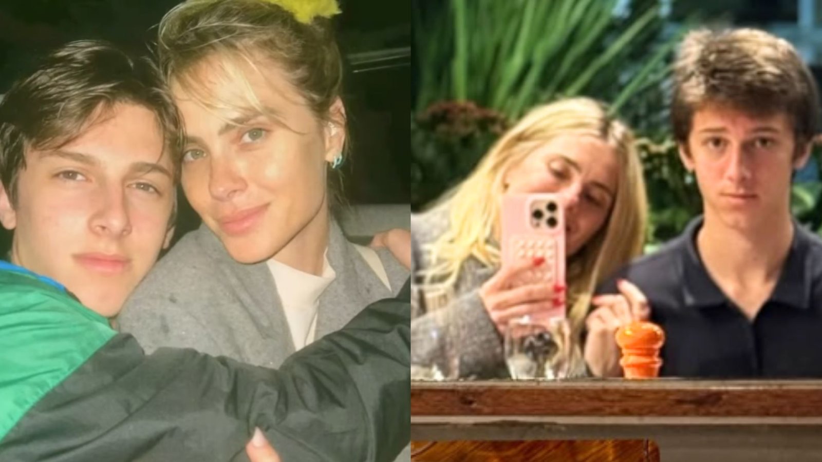 Filho de Carolina Dieckmmann faz 18 anos e troca bolo por manga com velinha - Imagem do artigo
