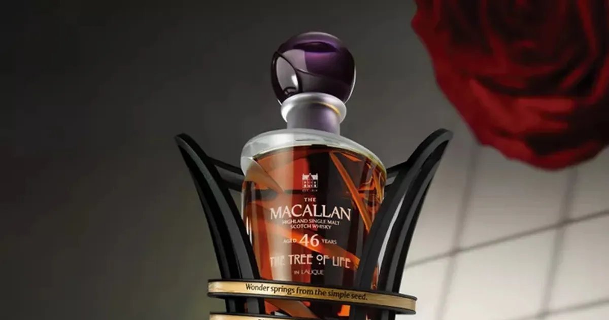 The Macallan lança coleção de uísque “The Tree of Life” com apenas 112 garrafas - Imagem do artigo