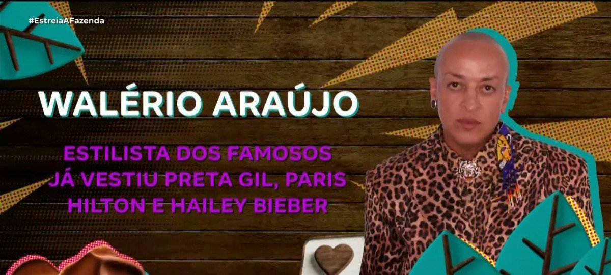 Estilista Walério Araújo leva 30 anos de moda para o confinamento de A Fazenda 17 - Imagem do artigo original