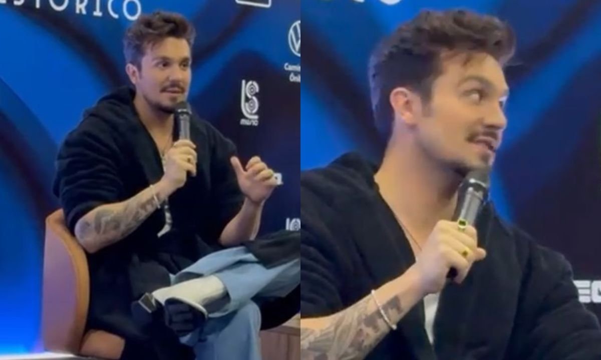 Em gravação de DVD, Luan Santana diz ver semelhanças com filha Serena e admite desejo de ter mais um filho - Imagem do artigo