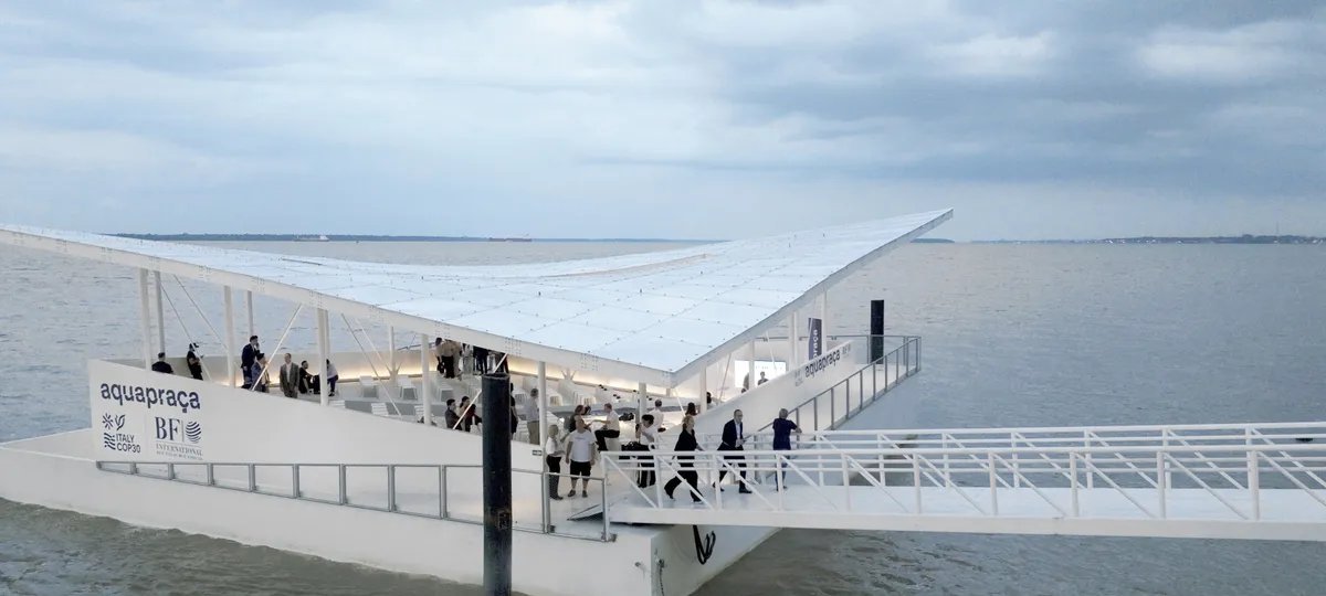 AquaPraça chega a Belém para a COP30 e será espaço permanente de debate sobre clima - Imagem do artigo