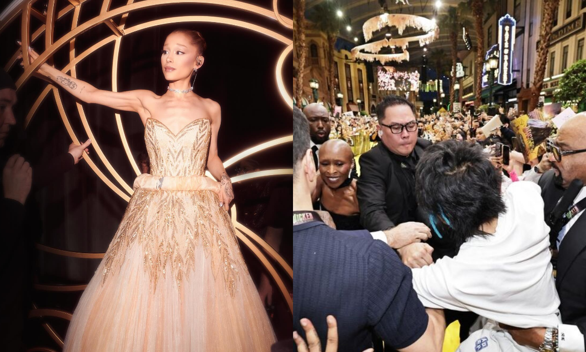 Cynthia Erivo comenta invasão que atingiu Ariana Grande em première de “Wicked: Parte 2” - Imagem do artigo