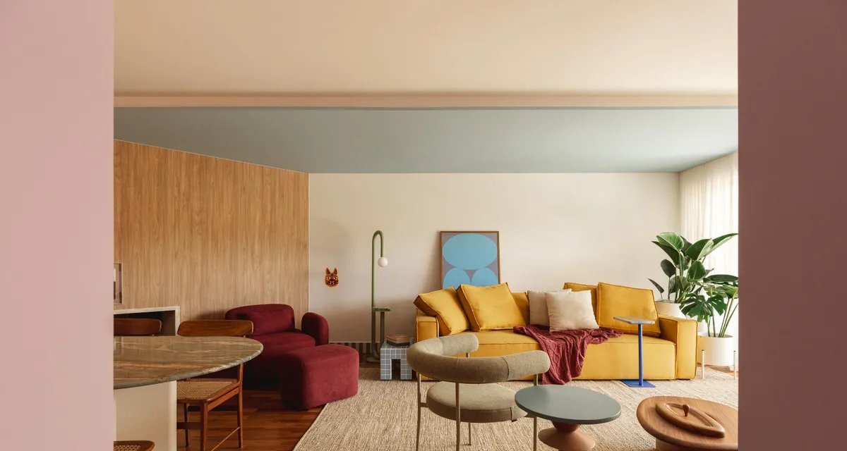 Móveis coloridos ganham protagonismo e prometem dominar a decoração em 2026 - Imagem do artigo