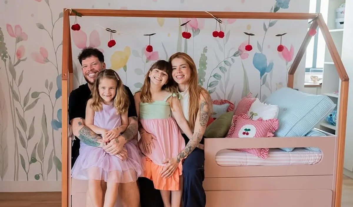 Ferrugem mostra quarto e brinquedoteca das filhas em nova residência no Rio de Janeiro - Imagem do artigo