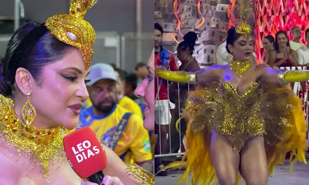 Mileide Mihaile estreia como rainha de bateria da Unidos da Tijuca em mini desfile - Imagem do artigo