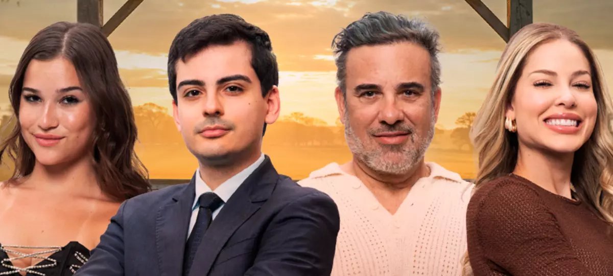 A Fazenda 17: Duda Wendling, Dudu Camargo, Fabiano Moraes e Saory Cardoso chegam à final com prêmio de R$ 2 milhões em jogo - Imagem do artigo